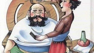 قصة الملك و الحلاق 