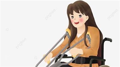 قصة السيدة صاحبة الكرسي المتحرك 