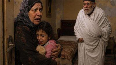 سر الطفلة الصغيرة 